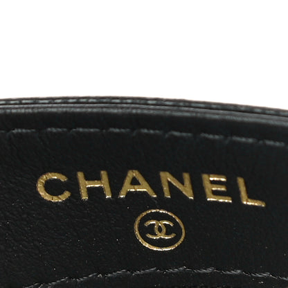 Chanel Caviar Quilted French New Wave Card Holder Black 7 of 12