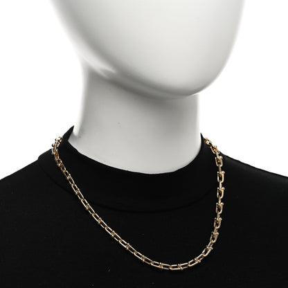 Tiffany 18K Yellow Gold Small HardWear Link Necklace 2 of 4