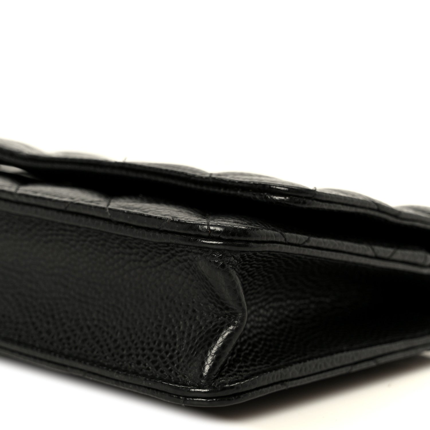 Chanel Caviar Quilted Wallet on Chain WOC Black 10 of 11