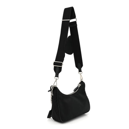Prada Nylon Re-Edition 2005 Shoulder Bag Black 3 of 10
