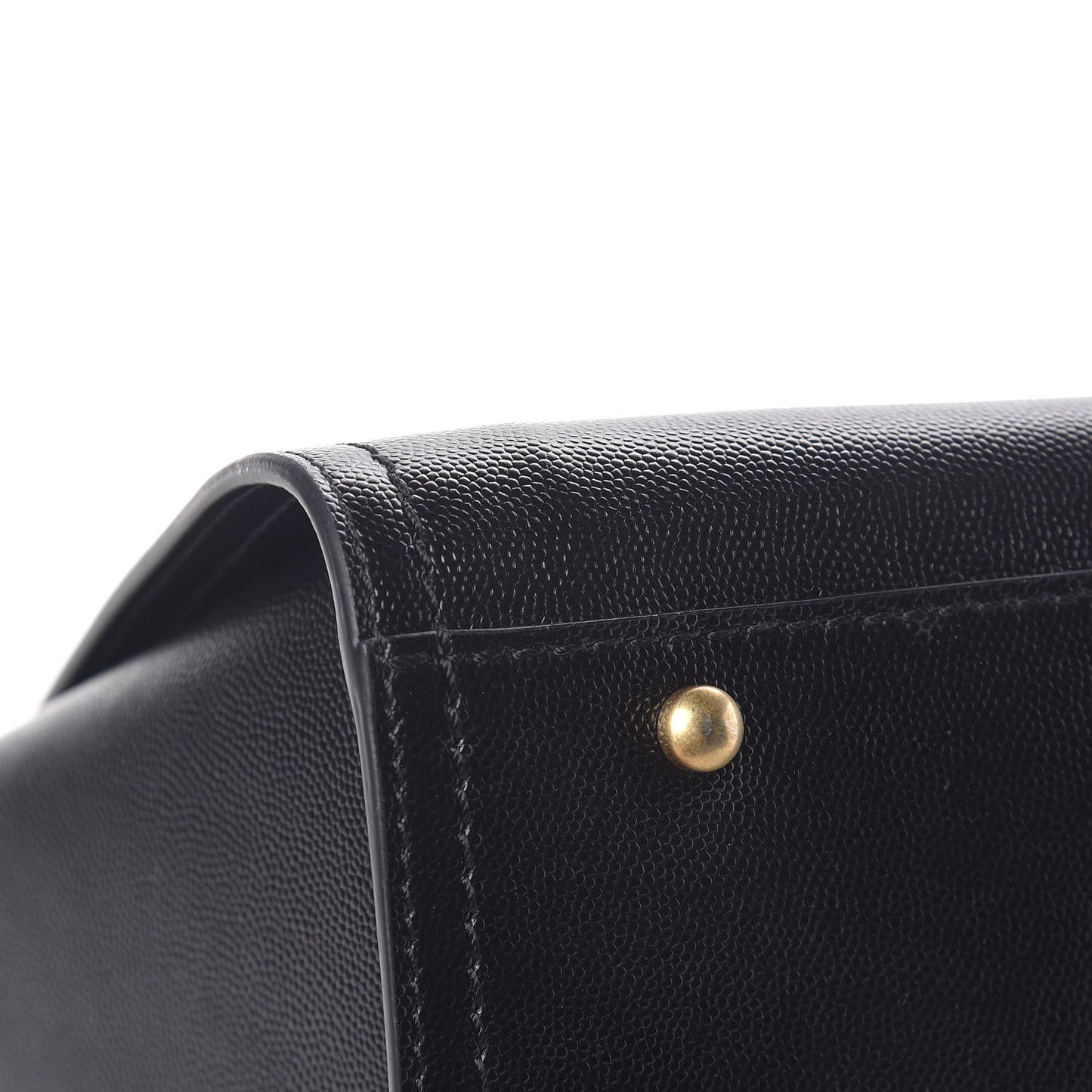 Caviar Small Studded Deauville Tote Black