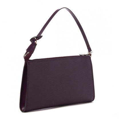 Louis Vuitton Epi Pochette Accessories 24 Cassis 2 of 8