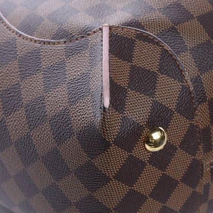 Louis Vuitton Damier Ebene Caissa Hobo Rose Ballerine 11 of 11