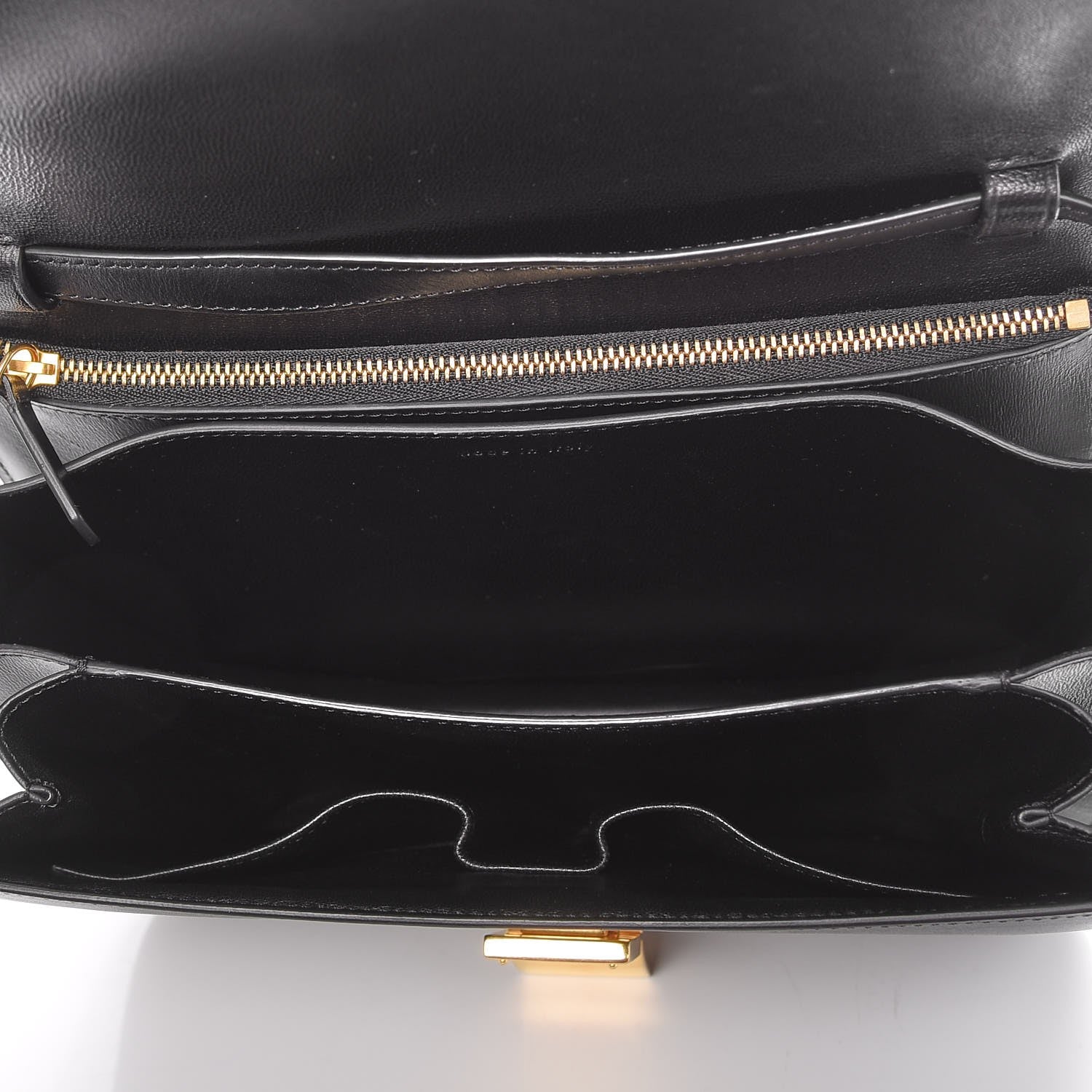 Celine Box Calfskin Medium Classic Box Flap Bag Black 5 of 11