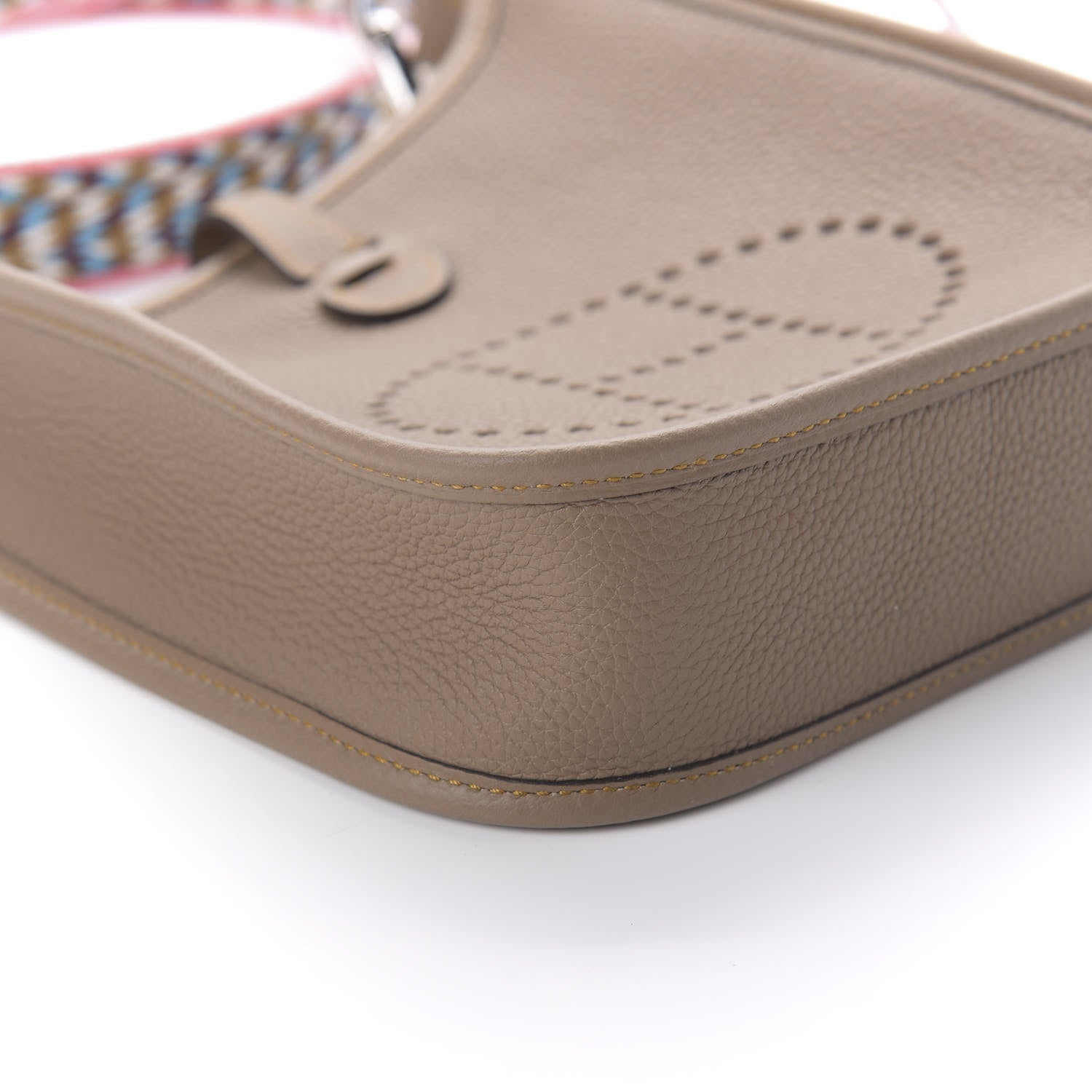 Hermes Taurillon Maurice Zigzag Evelyne TPM Beige Weimar 6 of 11