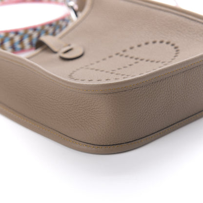 Hermes Taurillon Maurice Zigzag Evelyne TPM Beige Weimar 6 of 11