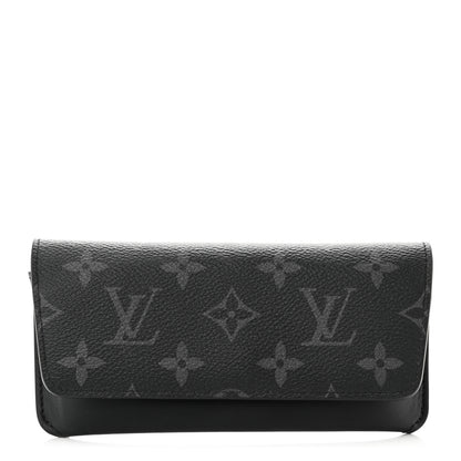 Louis Vuitton Monogram Eclipse Woody Sunglass Case 1 of 5