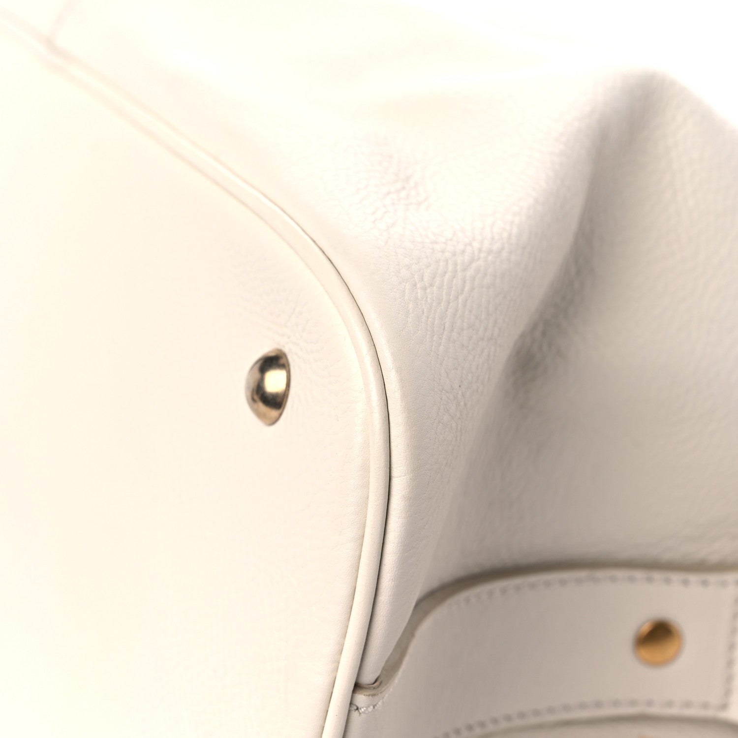 Saint Laurent Calfskin Oversized Muse Ivory 9 of 19
