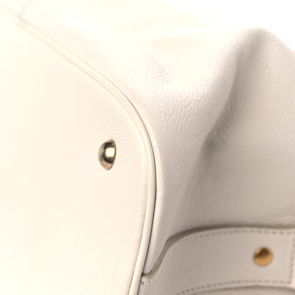 Saint Laurent Calfskin Oversized Muse Ivory 9 of 19