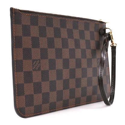 Louis Vuitton Damier Ebene Neverfull MM GM Pochette 3 of 10