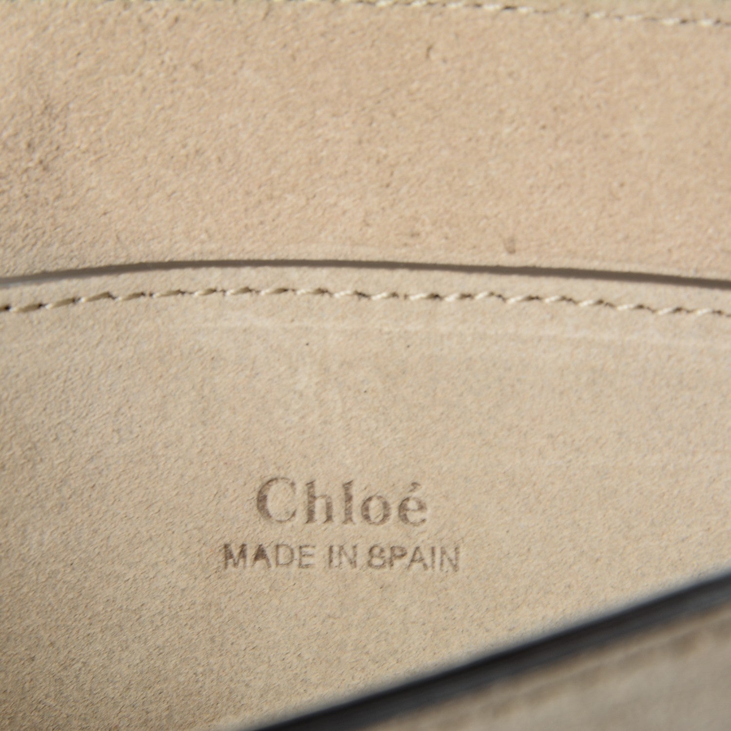 Chloe Suede Calfskin Small Faye Shoulder Bag Tobacco 6 of 6