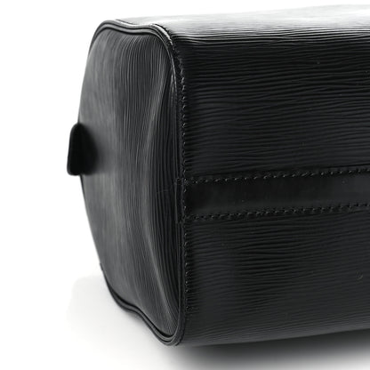 Louis Vuitton Epi Speedy 25 Black 7 of 9