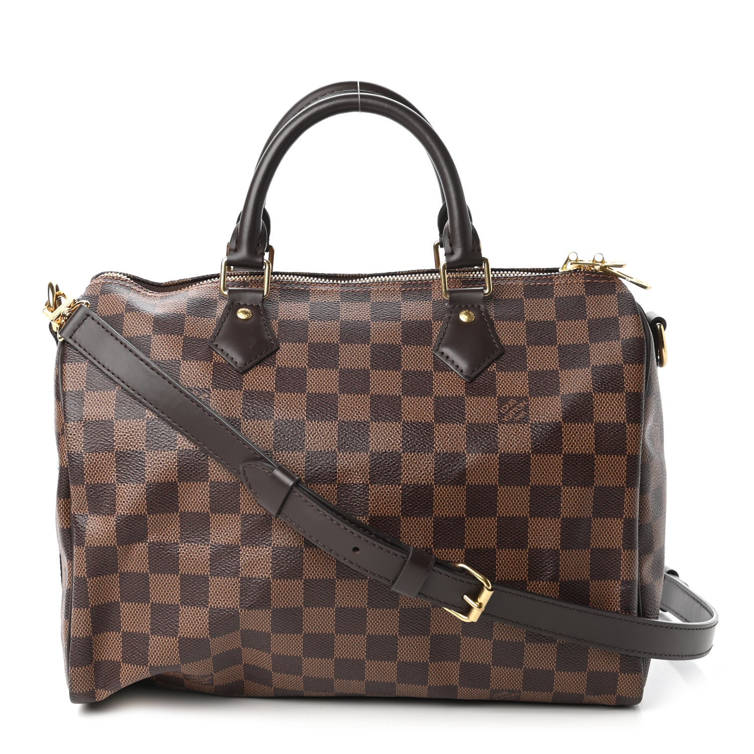 Louis Vuitton Damier Ebene Speedy Bandouliere 30 1 of 11