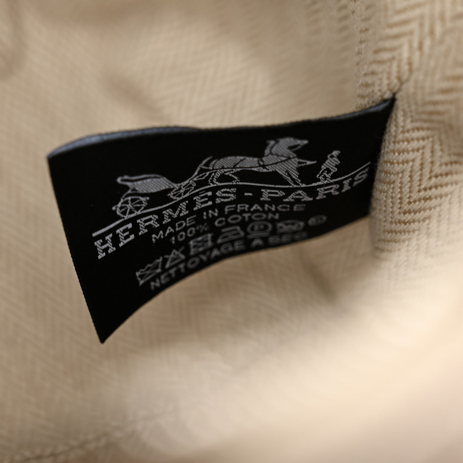 Hermes Canvas Small Bride-A-Brac Pouch Natural 7 of 7
