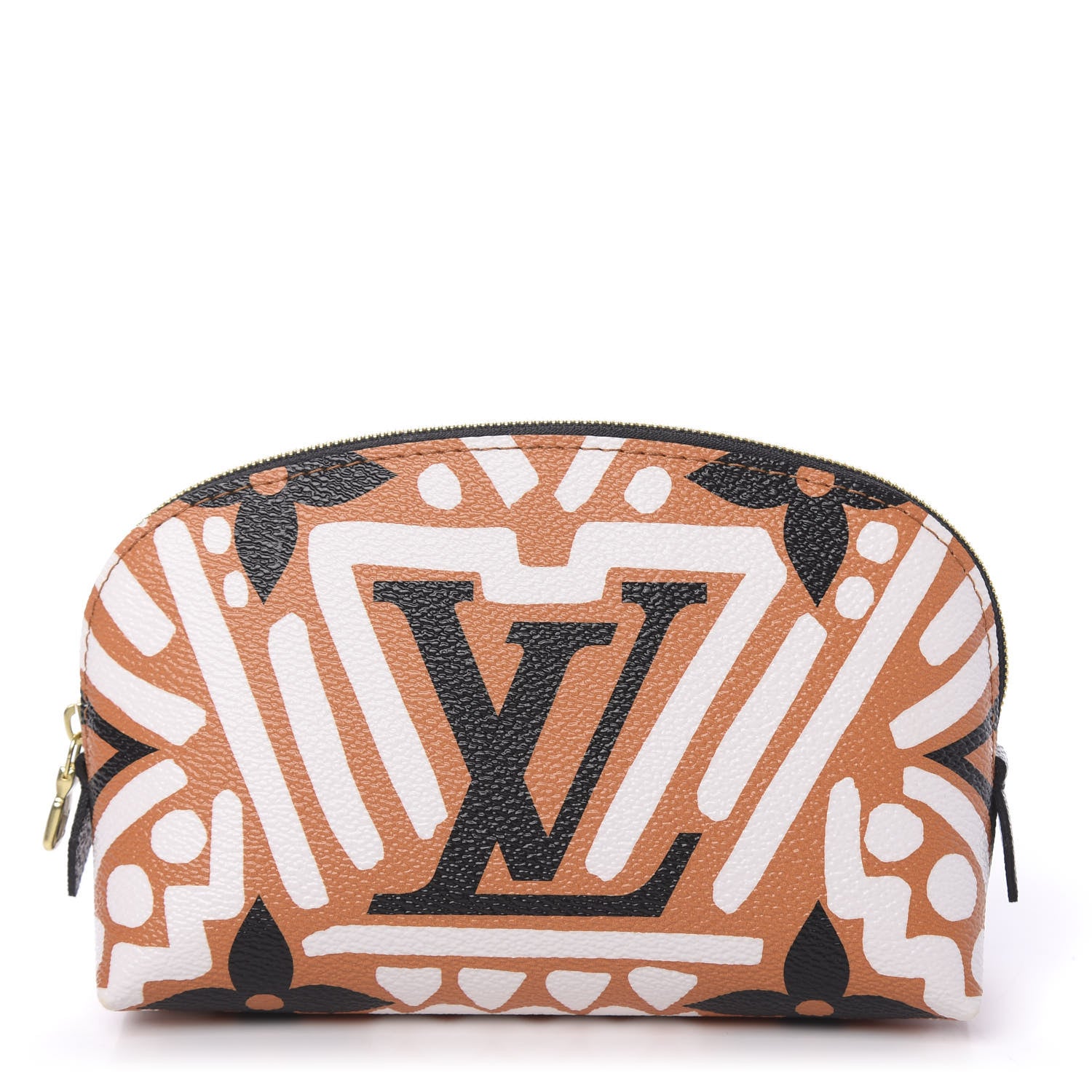 Louis Vuitton Monogram Giant Crafty Cosmetic Pouch Crème Caramel 1 of 7
