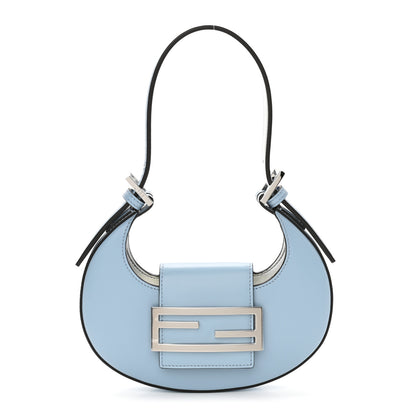 Fendi Vitello King Mini Cookie Hobo Bag Azzurro Baby 2 of 10