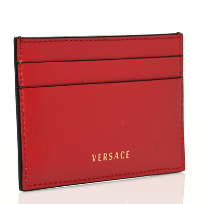 Versace X DISNEY Nappa Cinderella Print Card Holder Red Multicolor 3 of 7