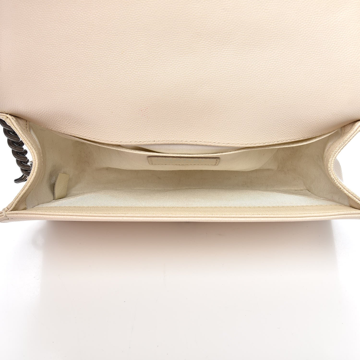 Chanel Caviar Quilted Medium Boy Flap Ivory 5 of 10