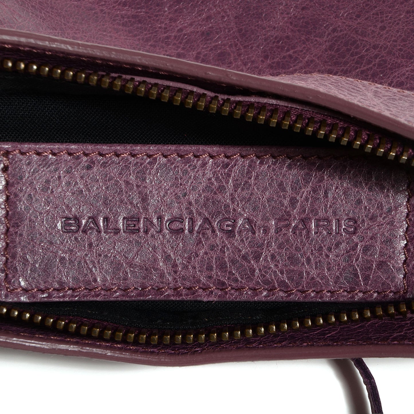 Agneau Trousse Maquillage Makeup Clutch Bag Murier