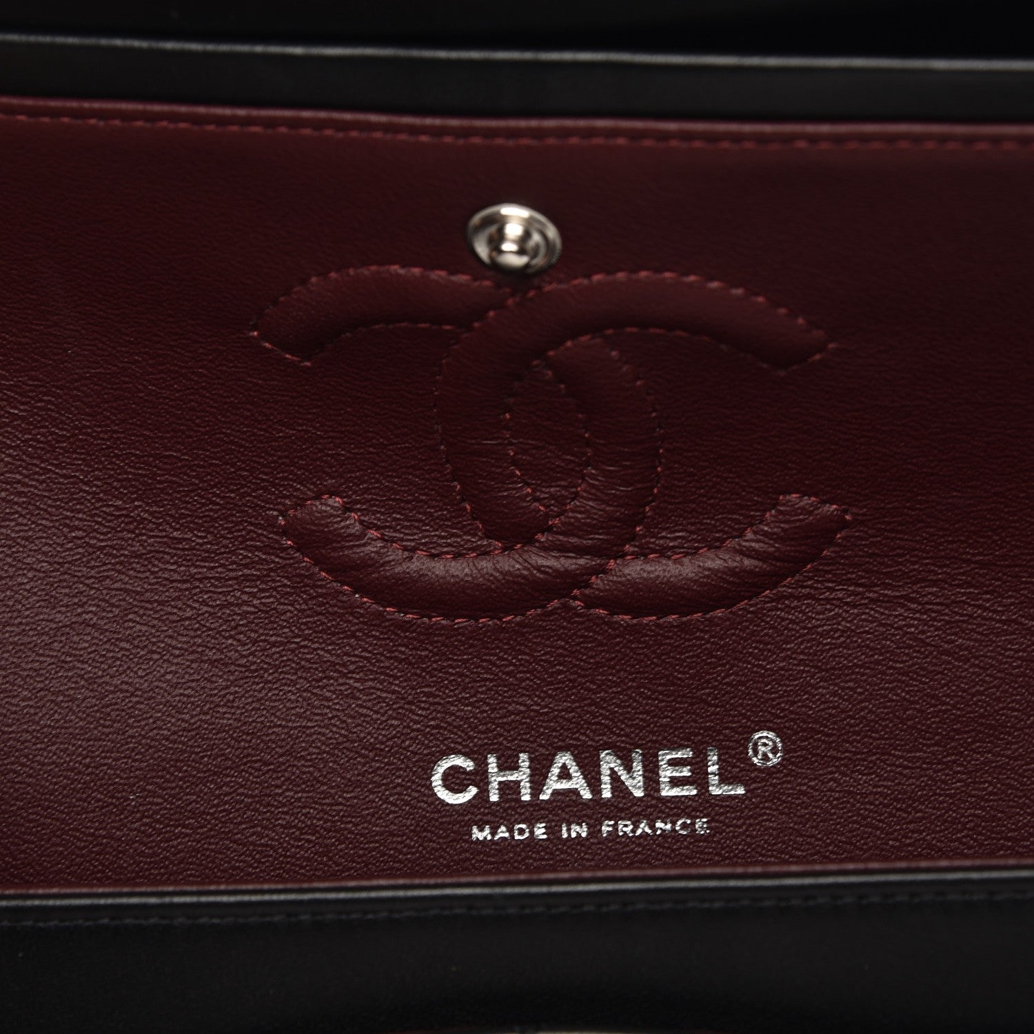 Chanel Lambskin Quilted Small Double Flap Black 5 of 8