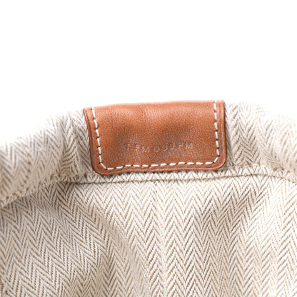 Hermes Canvas Barenia Fourbi 25 MM Pouch Naturel Fauve 6 of 11