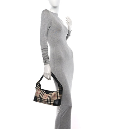 Burberry House Check Hobo Black 2 of 12