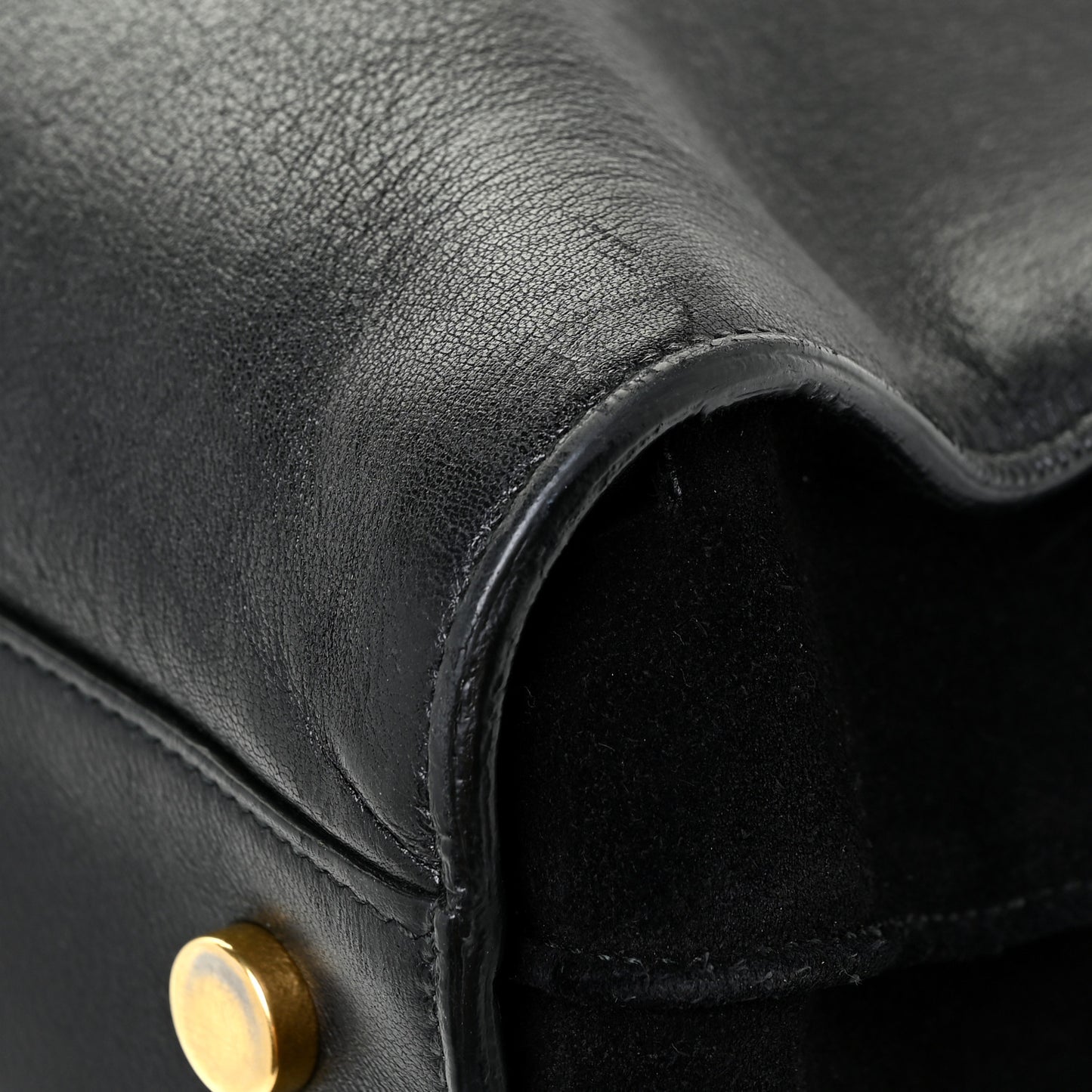 Calfskin Large Sac De Jour Carryall Black