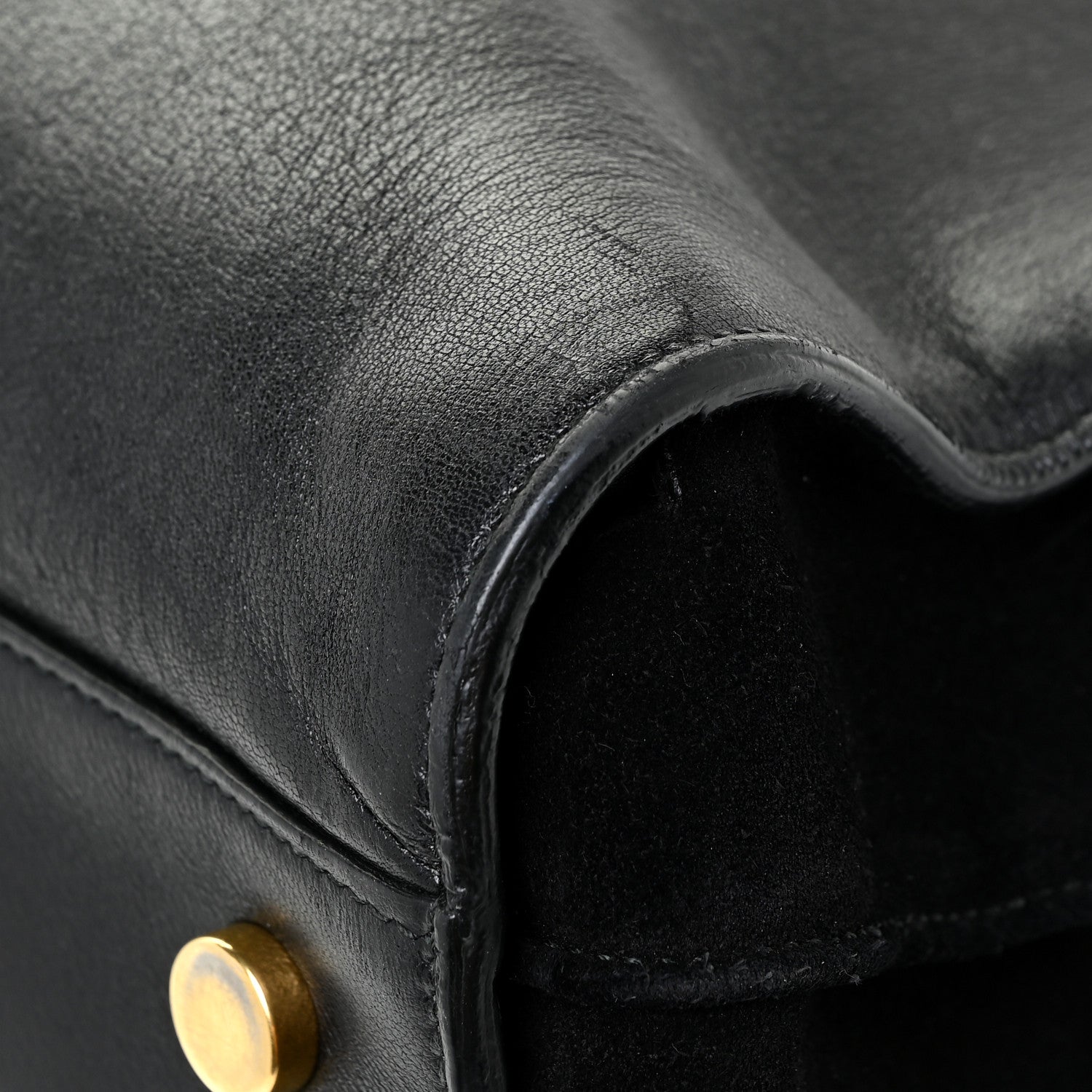 Saint Laurent Calfskin Large Sac De Jour Carryall Black 13 of 21
