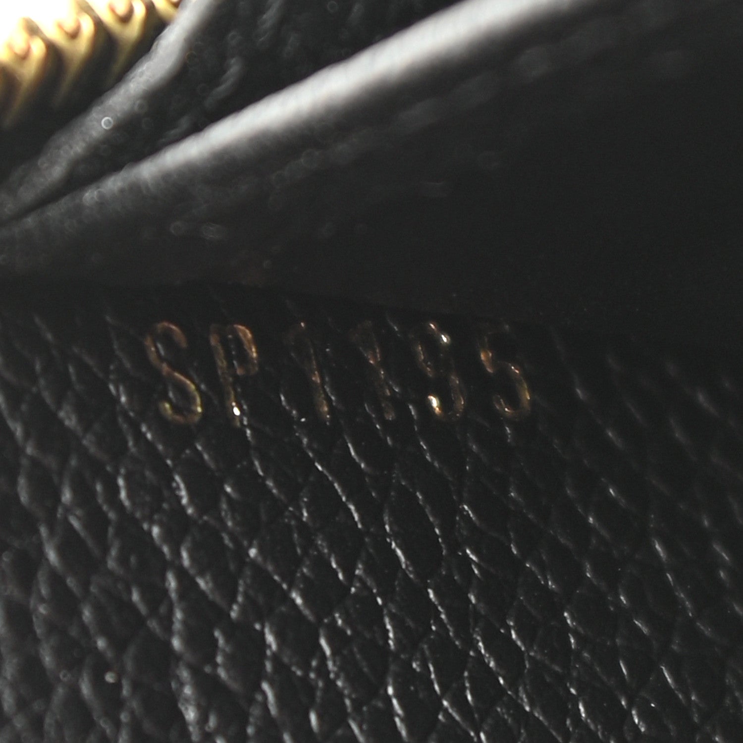 Louis Vuitton Empreinte Zippy Wallet Black 7 of 8