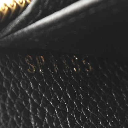 Louis Vuitton Empreinte Zippy Wallet Black 7 of 8