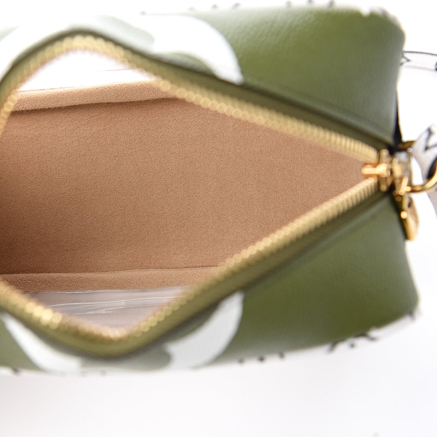 Monogram Giant Beach Pouch Kaki