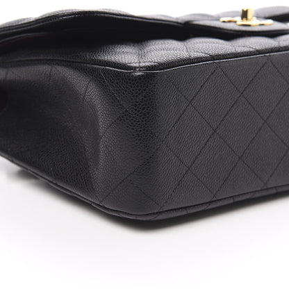 Chanel Caviar Quilted Jumbo Double Flap Black 8 of 11