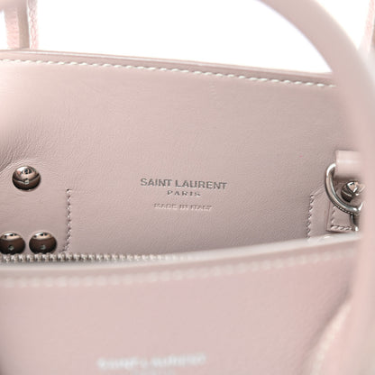 Saint Laurent Grained Calfskin Baby Sac De Jour Antique Rose 6 of 16