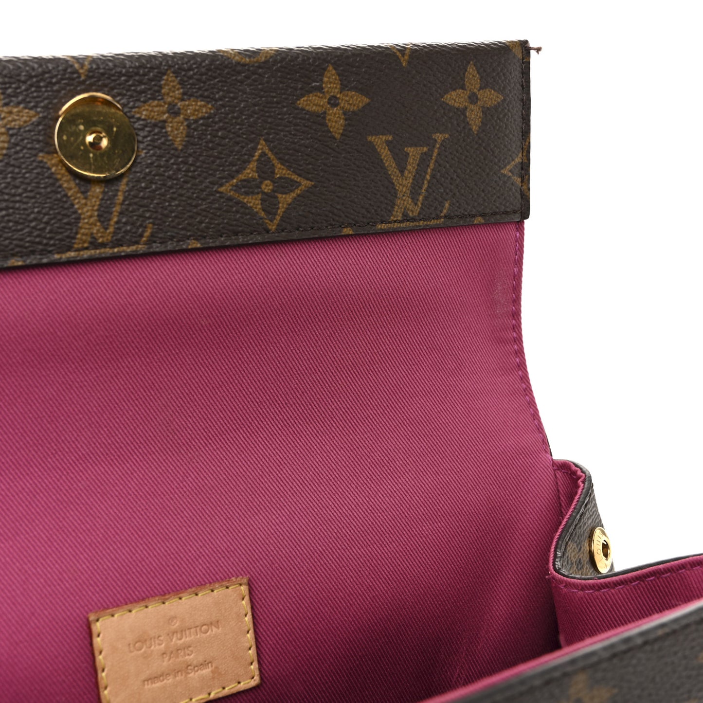 Monogram Cluny BB Bordeaux Fuchsia
