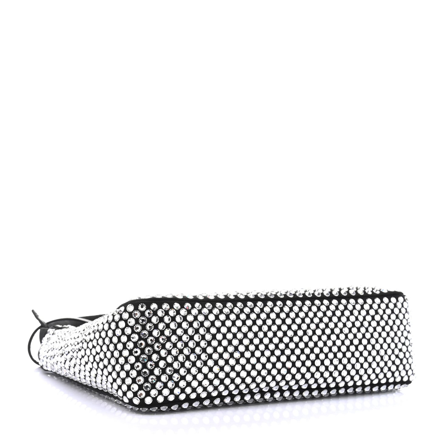 Satin Crystal Mini Re-Edition 2000 Bag Cristal
