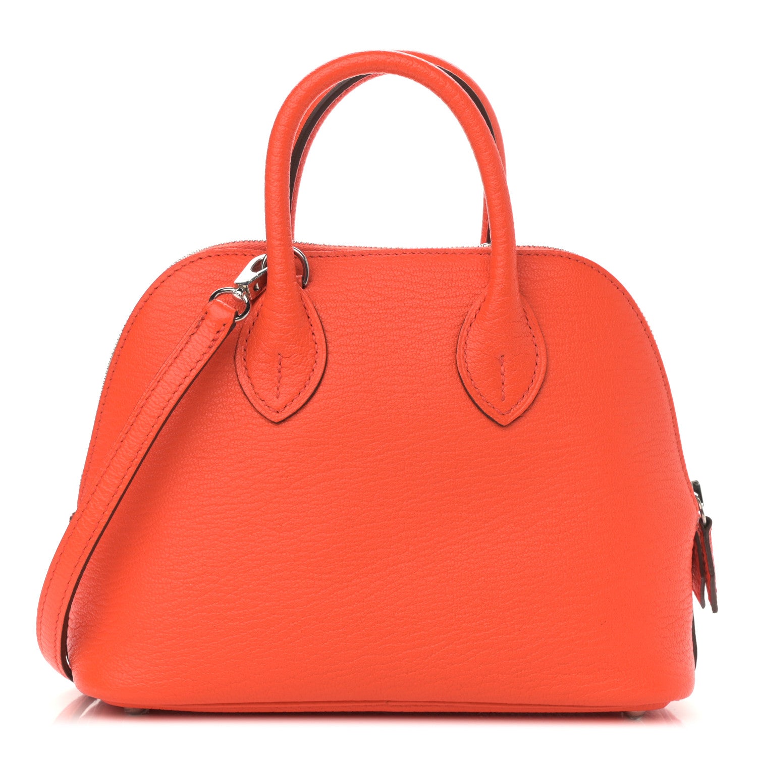 Hermes Chevre Mysore Mini 1923 Bolide Orange Poppy 1 of 11