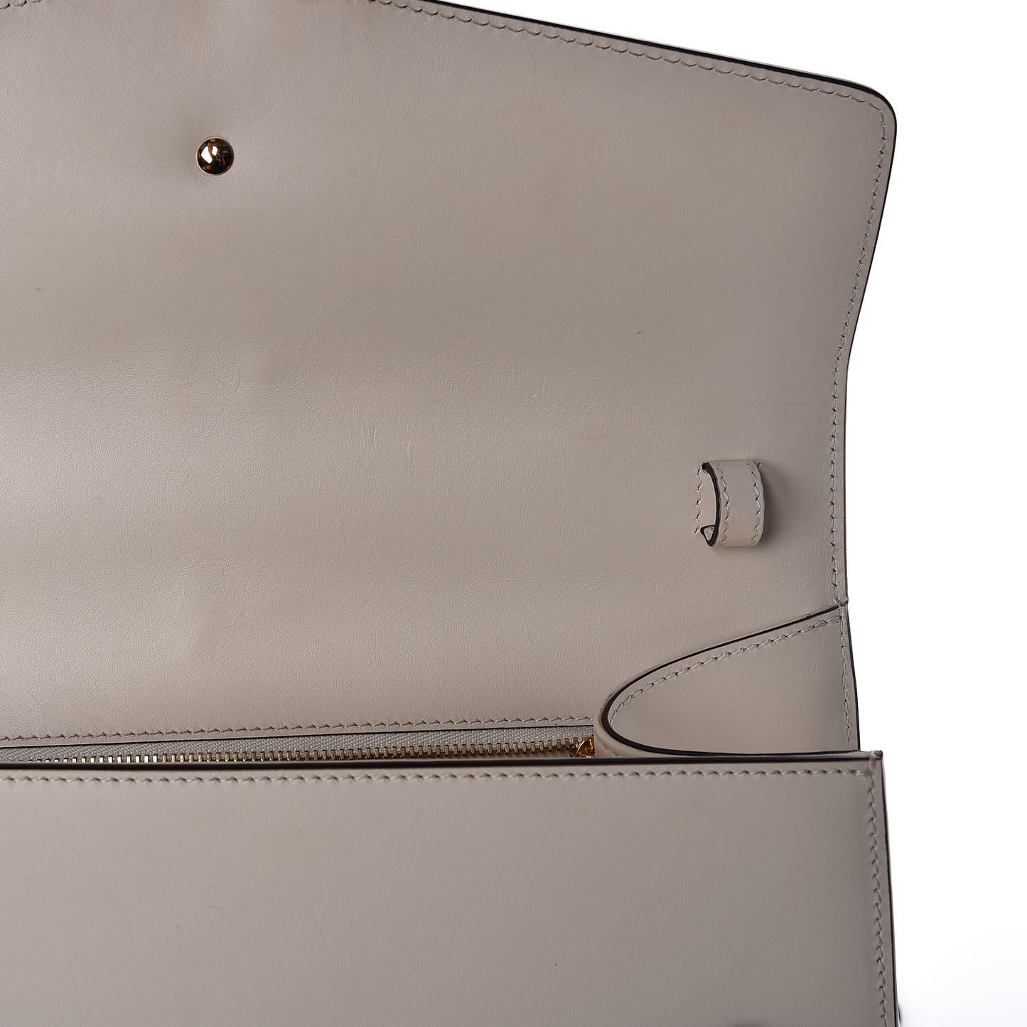 Calfskin Embroidered Medium Sylvie Top Handle Bag White
