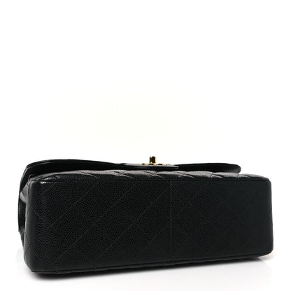 Chanel Caviar Quilted Jumbo Double Flap Black 4 of 9