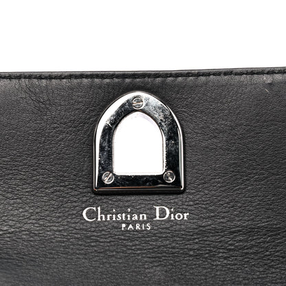 Christian Dior Grained Calfskin Diorever Envolee Wallet Black 4 of 5