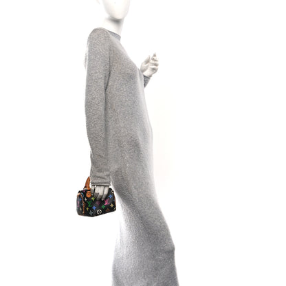 Louis Vuitton Monogram Multicolor Mini Sac HL Speedy Black 2 of 9