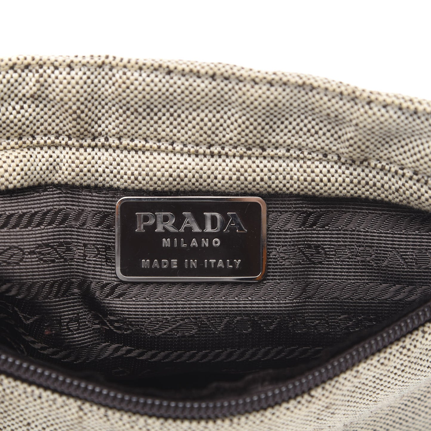 Canapa Jacquard Belt Bag Naturale