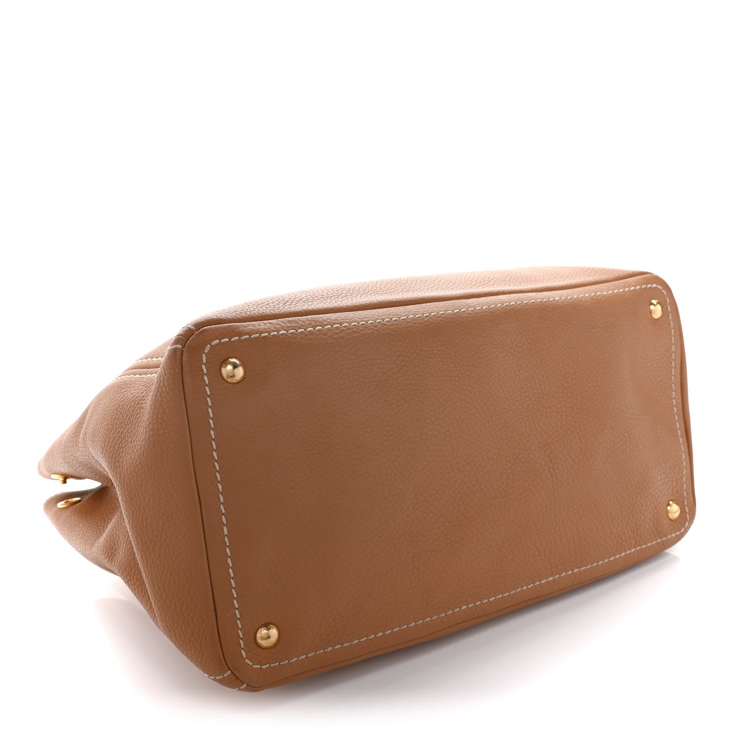 Prada Vitello Daino Tote Cannella 3 of 14