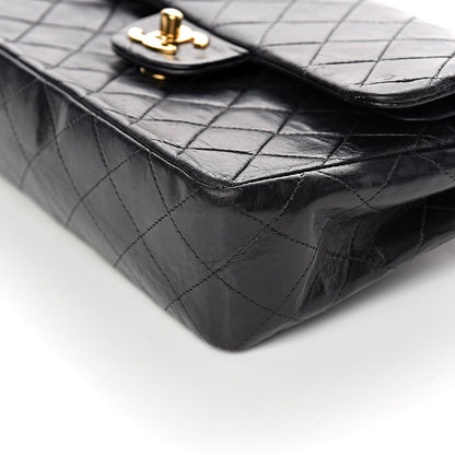 Chanel Lambskin Quilted Small Double Flap Black 11 of 15