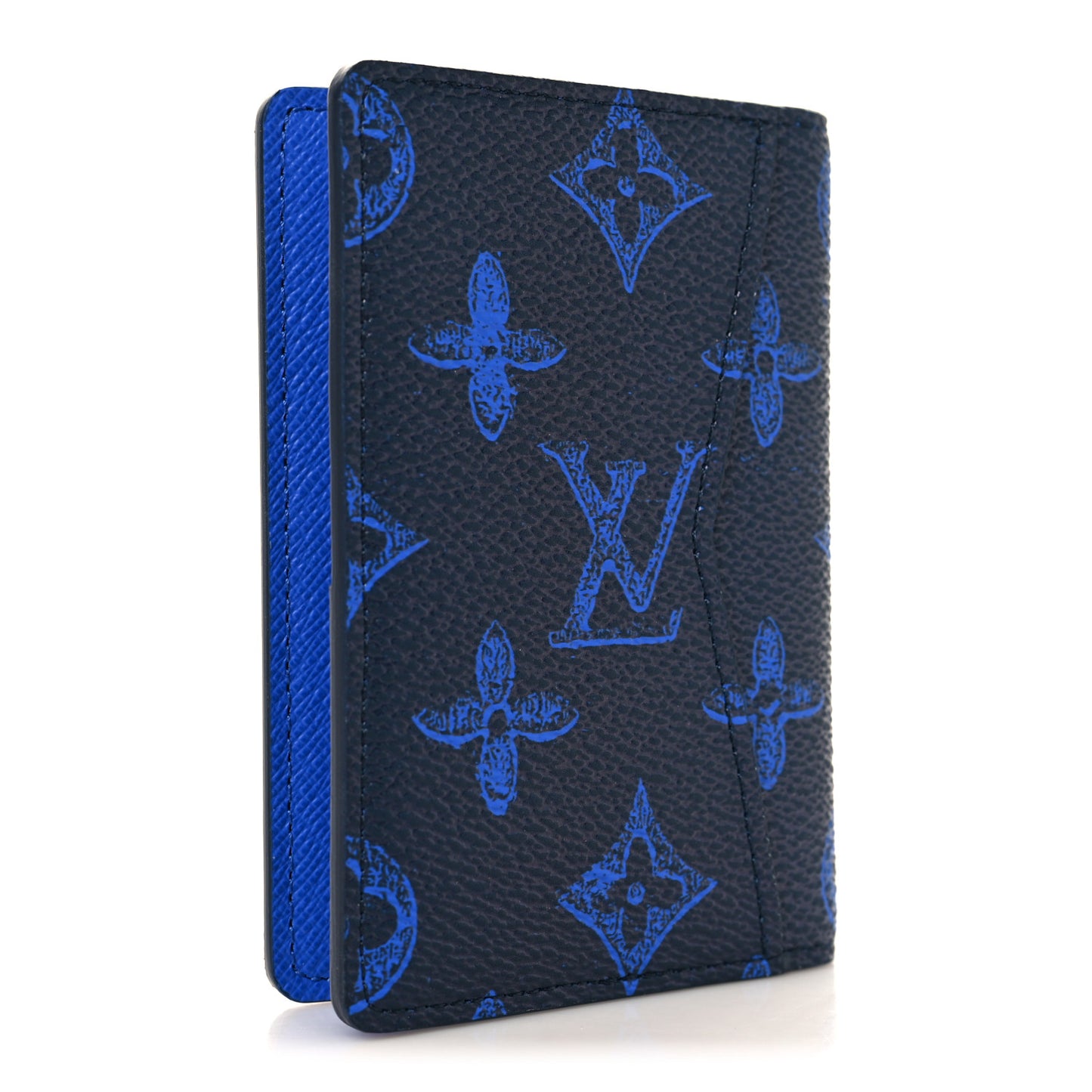 Vintage Monogram Everyday LV Pocket Organizer Blue