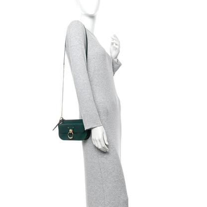 Chloe Calfskin Paraty Mini Crossbody Bag Sweet Beige Green 2 of 9