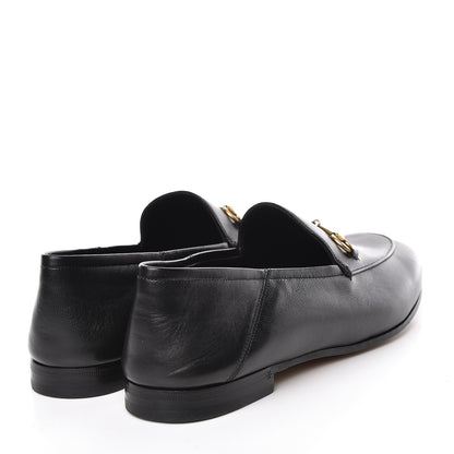 Gucci Lambskin Womens Brixton Horsebit Loafers 42 Black 4 of 10