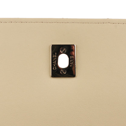 Chanel Calfskin Quilted In the Business Flap Bag Beige Clair 6 of 8