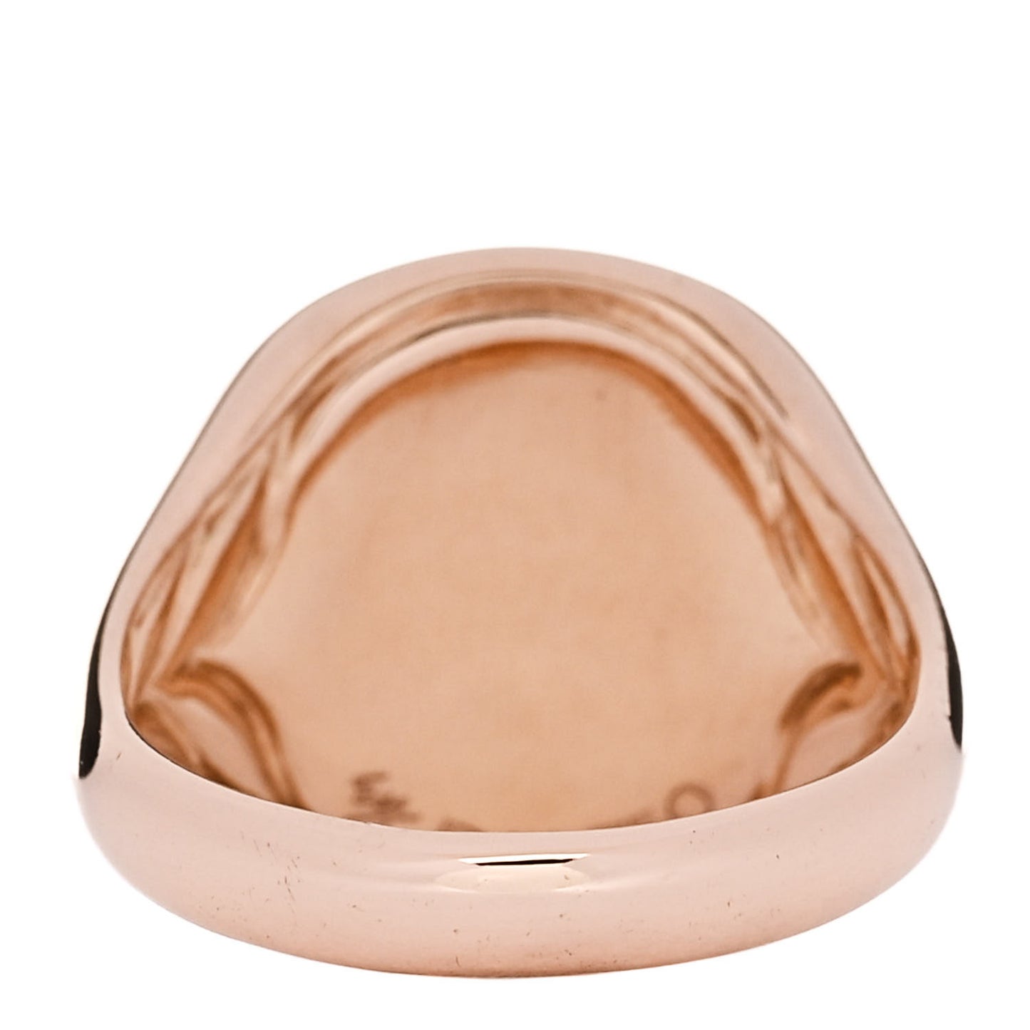 18K Rose Gold Diamond Heart Pinky Ring 45 3.25