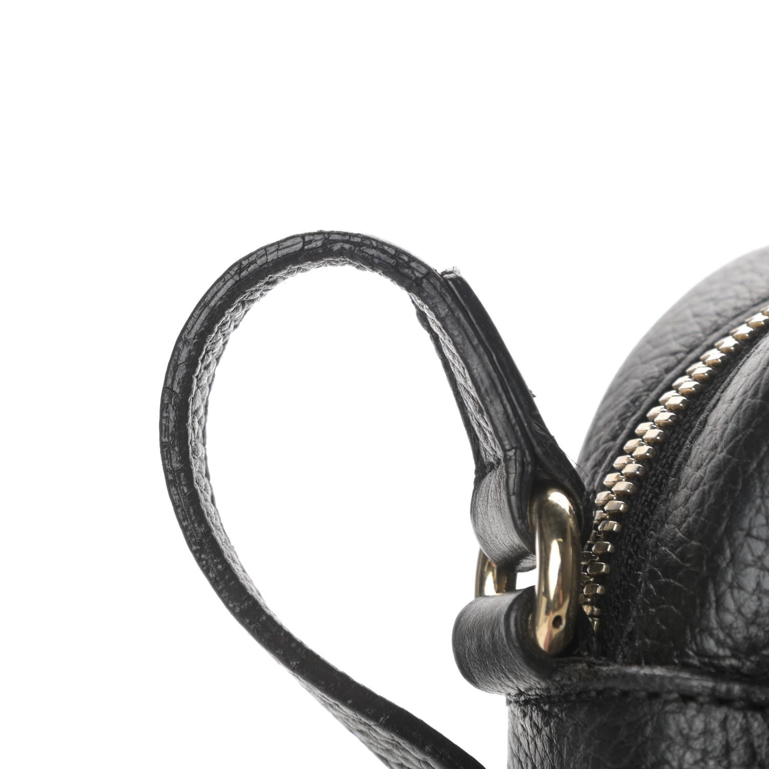 Gucci Pebbled Calfskin Small Soho Disco Bag Black 5 of 5