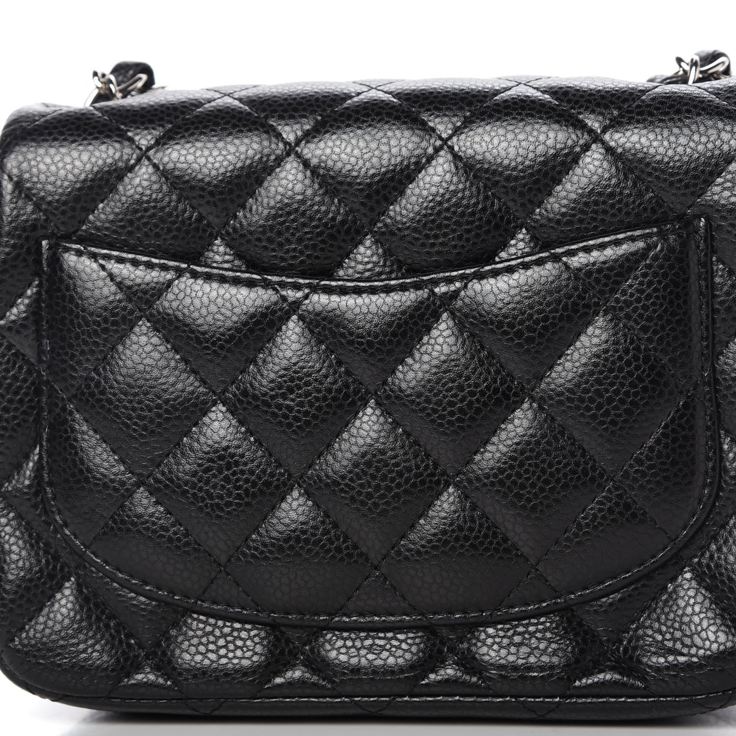 Chanel Caviar Quilted Mini Square Flap Black 11 of 11